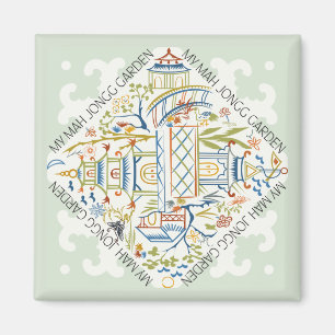 My Mah Jongg Garden Magnet