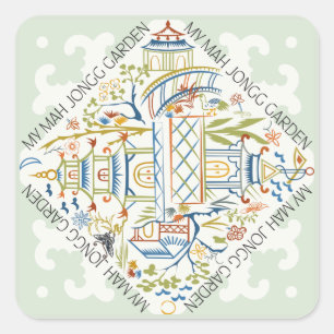 My Mah Jongg Garden Stickers