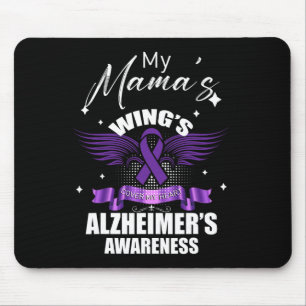My Mama Wings Cover My Heart Angel Heaven Heimerhe Mouse Pad