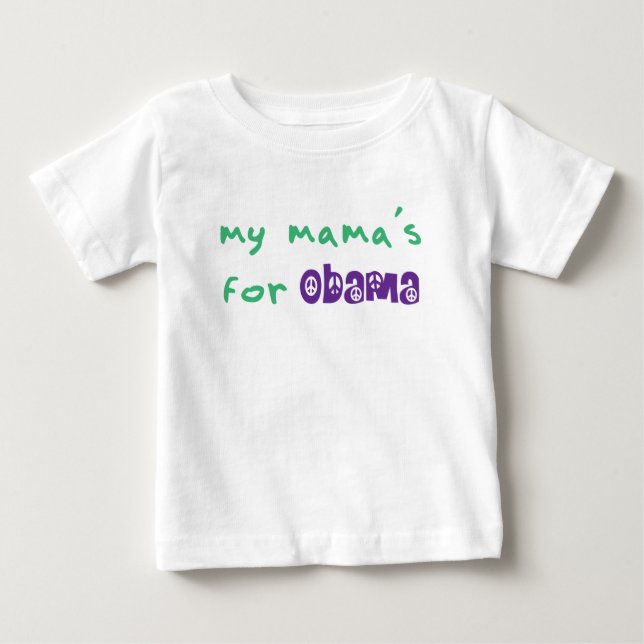 My Mama's For Obama Toddler L/S T-Shirt (Front)