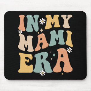 My Mami Era Lover Groovy Retro Mum Funny Mothers D Mouse Pad