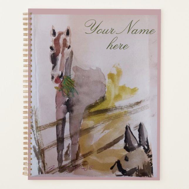 my mares day  planner (Front)