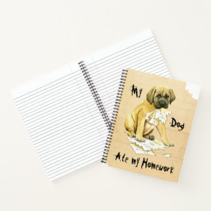 My Mastiff Ate my Homework Notebook