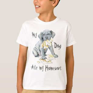 My Mastino Ate My Homework T-Shirt