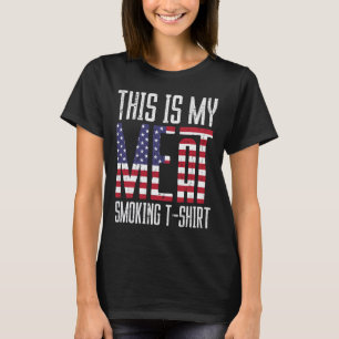 My Meat Grill Shirt Us Flag Bbq Byrbecue Patriot M