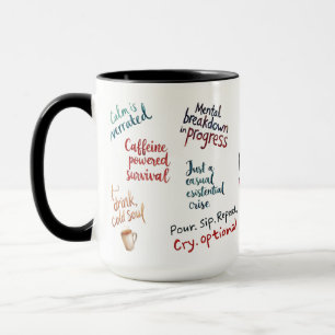 My Mental Breakdown Cup: A Relatable Design Mug
