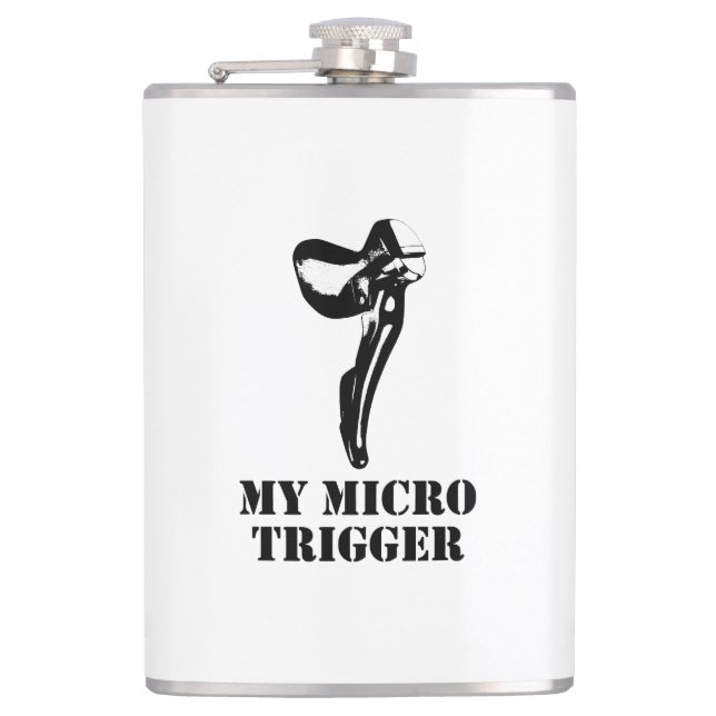 My Micro Trigger Hip Flask (Front)