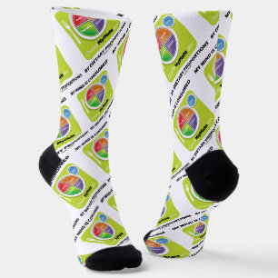 My Mind Is Consumed By Dietary Proportions Socks