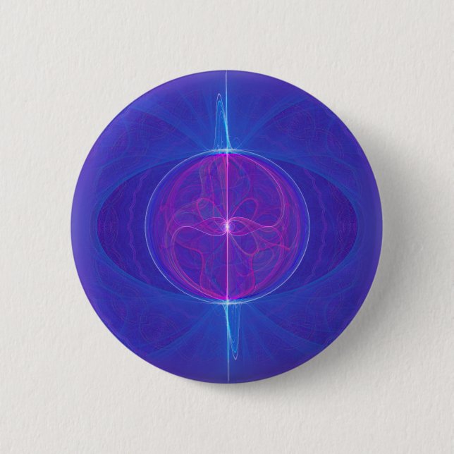 My Mind's Eye Abstract Art 6 Cm Round Badge (Front)