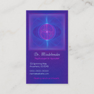 My Mind's Eye Abstract Art Business Card