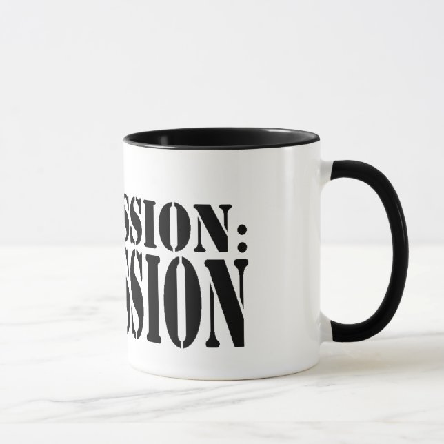 MY MISSION: REMISSION Ringer Mug (Right)