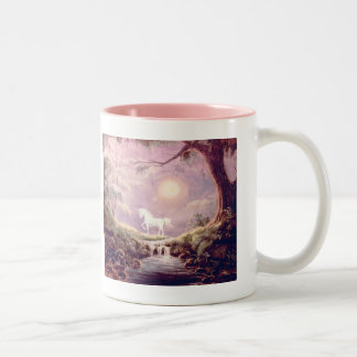 My Misty Unicorn Two-Tone Coffee Mug