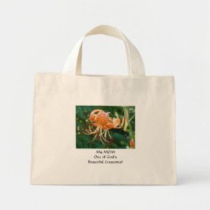 MY MOM God's Beautiful Creations! TOTE BAG LILIES