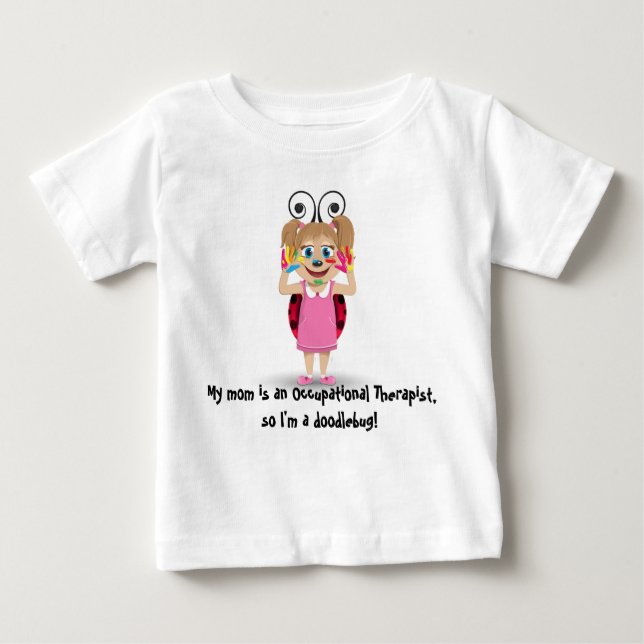 My mom is an Occupational Therapist long t-shirt (Front)