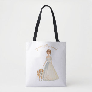 My Mom’s Getting Married Design   Wedding Dog  Tote Bag