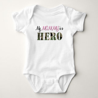 My MOMMY is a Hero Baby Bodysuit