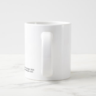 My Mommy is so special She works hard every night. Large Coffee Mug