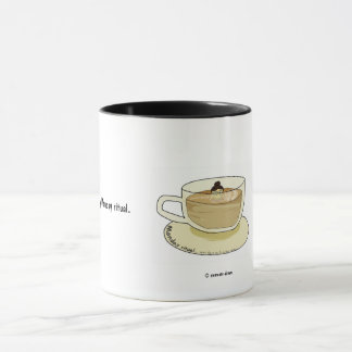My Monday ritual Coffee mug