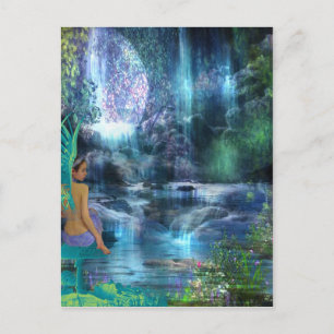 MY MOONLIGHT GARDEN DELIGHT POSTCARD