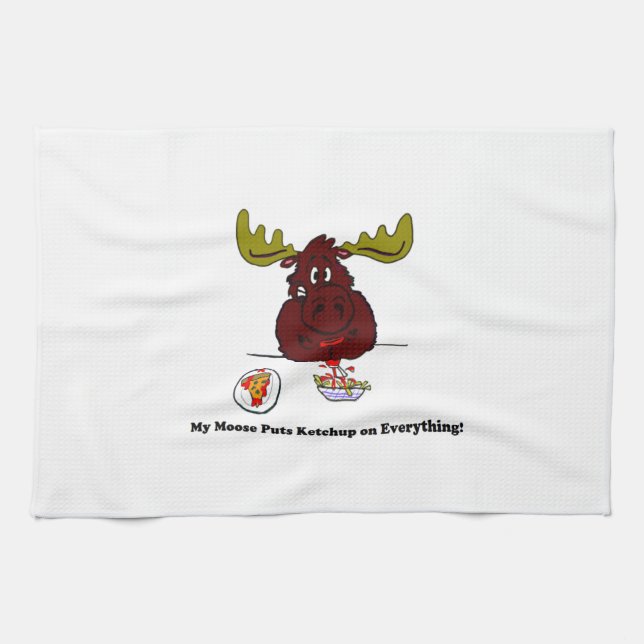 My Moose Kitchen Towel (Horizontal)
