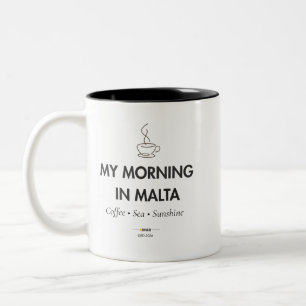 My Morning in Malta Maltese Coffee Mug Malta G