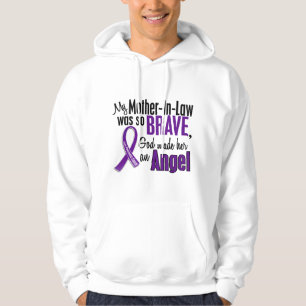 My Mother-In-Law Is An Angel Pancreatic Cancer Hoodie