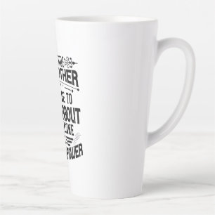 My Mother Is A Hurricane Latte Mug