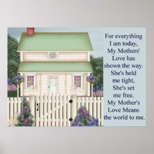 My Mother's Love - Mother's Day Poster
