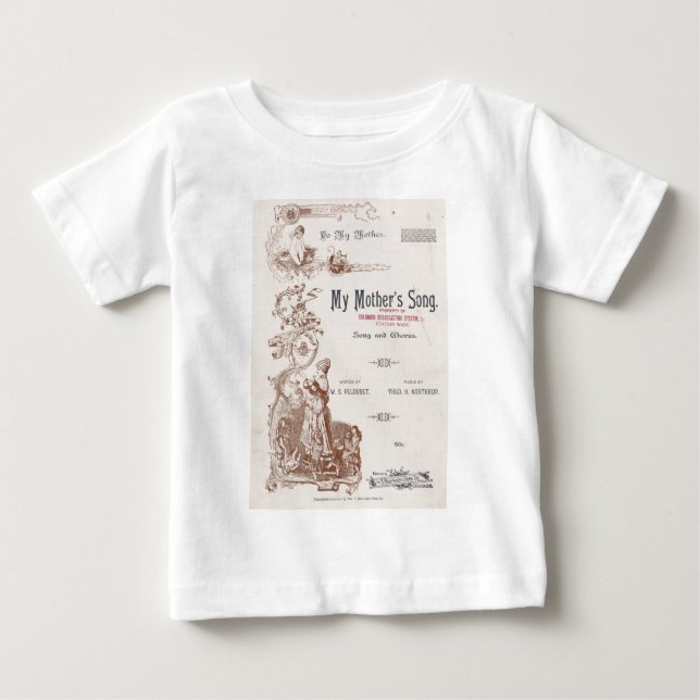 My Mother's Song Baby T-Shirt (Front)