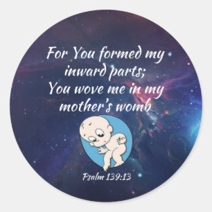  My Mother's Womb Sticker