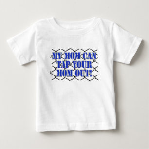 My Mum Can Make Your Mum Tap! MMA Design Baby T-Shirt