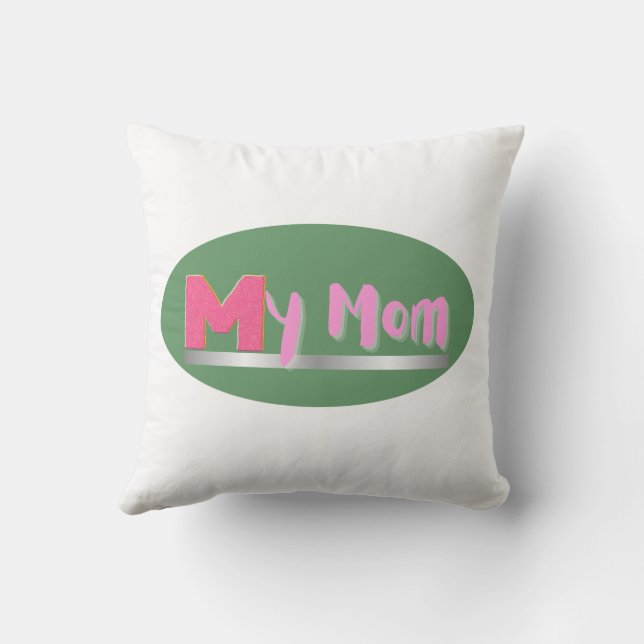 'My Mum' Cushion (Back)