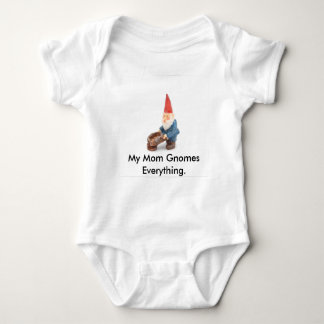 My Mum Gnomes Everything. Baby Bodysuit