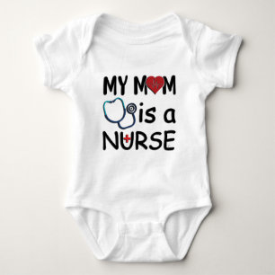 My Mum Is A Nurse Baby Bodysuit