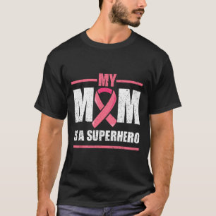 My Mum Is A Superhero Breast Cancer Shirt Kids