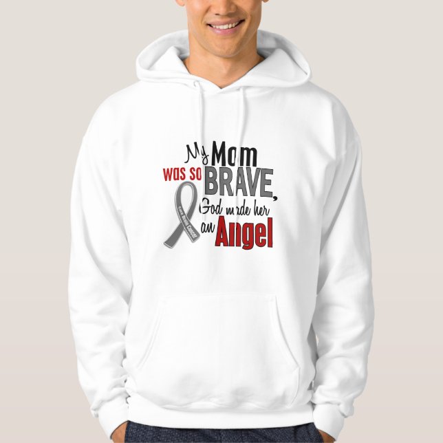 My Mum Is An Angel 1 Brain Cancer Hoodie (Front)