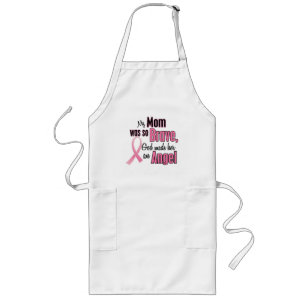 My Mum Is An Angel Breast Cancer Long Apron