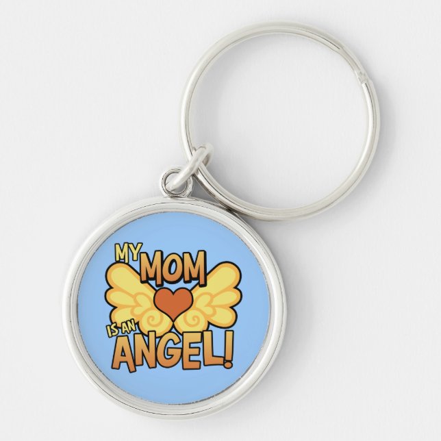 My Mum Is an Angel Keychain (Front)
