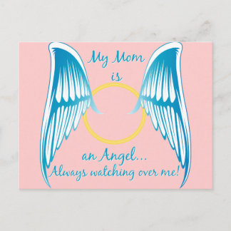My Mum is an Angel Postcard