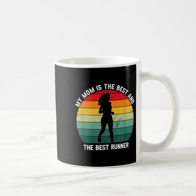 My Mum Is The And Also The Fastest Runner  Coffee Mug (Right)