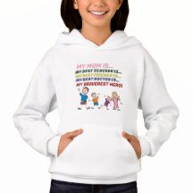 My Mum is the Best - Kids Pullover Hoodie