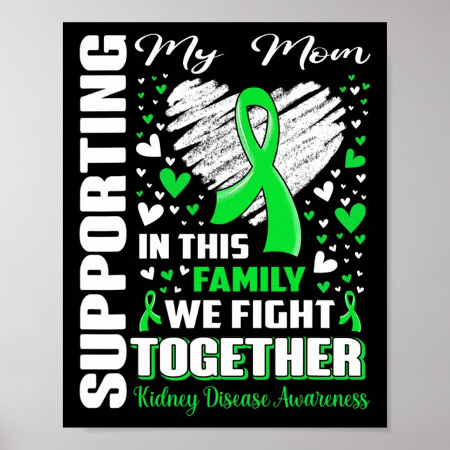 My Mum Kidney Disease Awareness  Poster (Front)