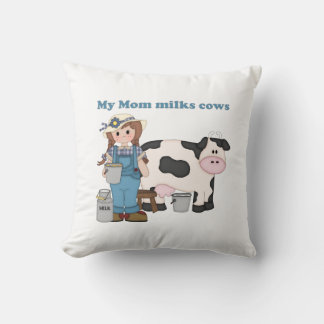 My Mum Milks Cows Cushion