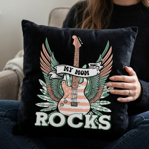 My Mum Rocks   Rock Mother’s Day Unique Cushion