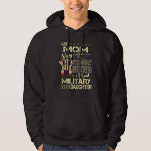 My Mum Wears Combat Boots   Proud Military Daughte Hoodie