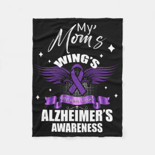 My Mum Wings Cover My Heart Angel Heaven Heimerhei Fleece Blanket