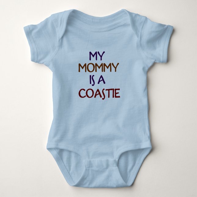 My Mummy Coastie Baby Bodysuit (Front)