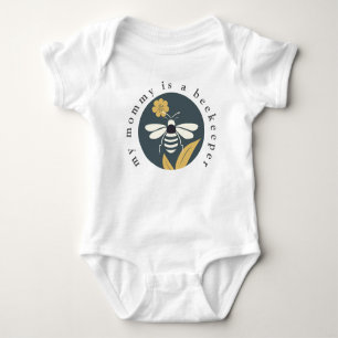 "My mummy is a beekeeper" infant one-piece  Baby Bodysuit