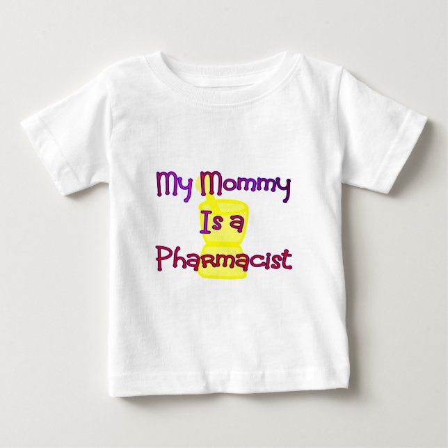 My mummy is a Pharmacist t-shirts (Front)