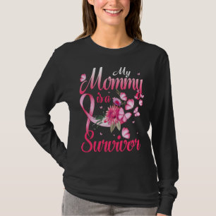 My Mummy Is A Survivor Breast Cancer Awareness Uni T-Shirt